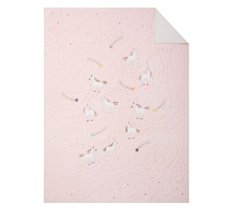 Rainbow Unicorn Comforter Pottery Barn Kids UK